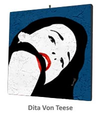 tela dita von teese