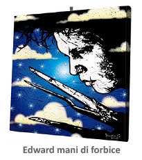 tela edward mani di forbice